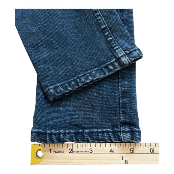 Re/Done Jeans Womens 26 Skinny Button Fly Low-Rise Worn Black Cotton Blend USA - Picture 8 of 13